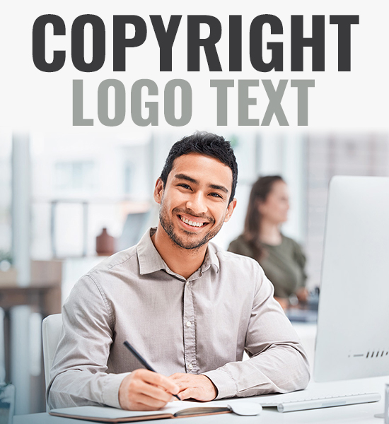 Copyright Logo Text